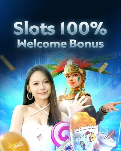 Slots 100% welcome bonus