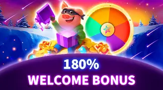 180% Welcome Bonus