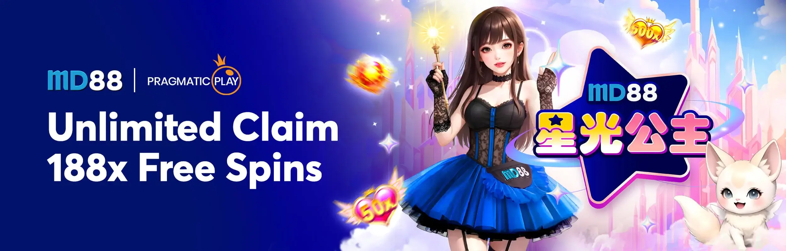 Unlimited 188 free spins