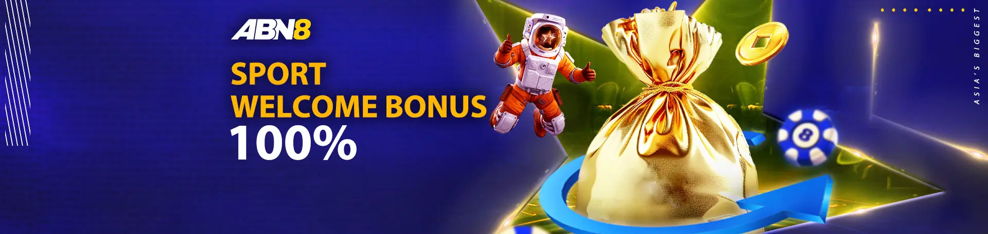 SPORT WELCOME BONUS 100%