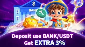 Deposit Using Bank/USDT – Extra 3%